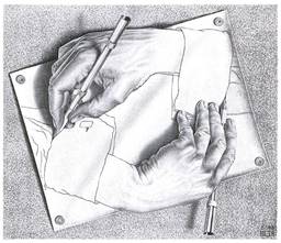 drawing hands